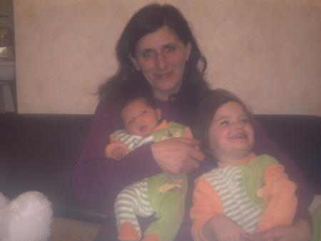 Ma maman et mes deux nieces